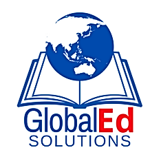 Logo for GlobalEd Solutions LLC, a staffing firm solving the teacher shortage crisis