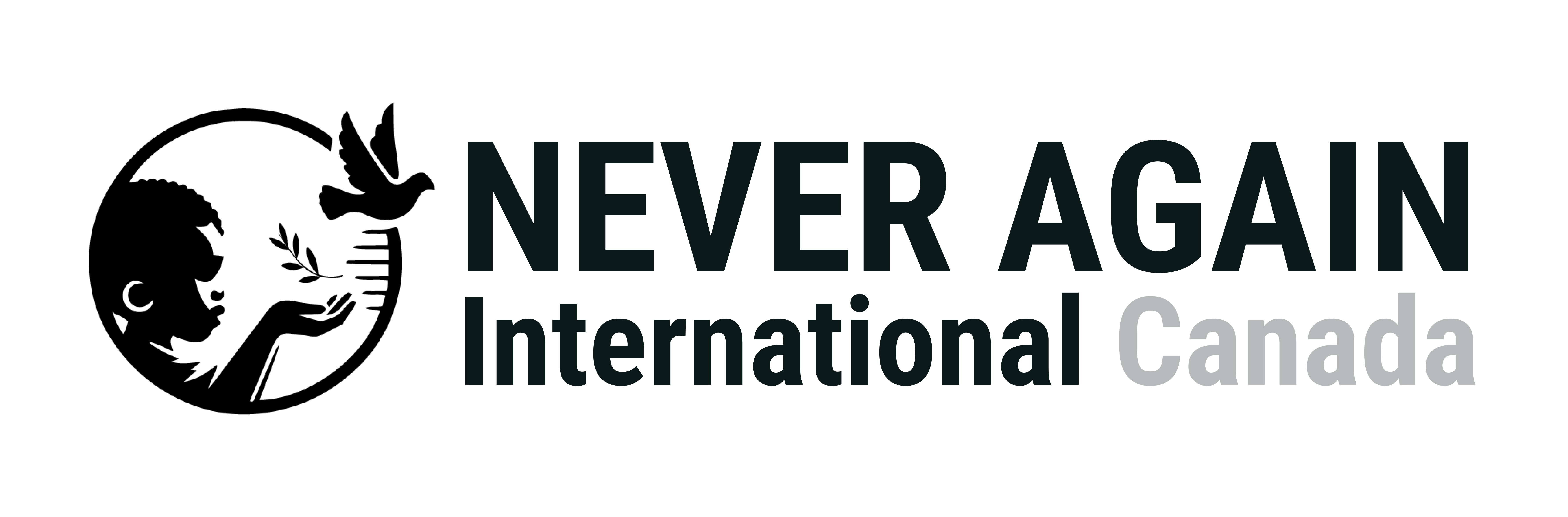 Never Again International Canada logo